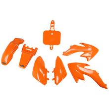Kit carenatura UFO PLAST 7 pezzi Set carenatura in plastica per Honda CRF F 50 ccm Anno. 2004 - 2025
