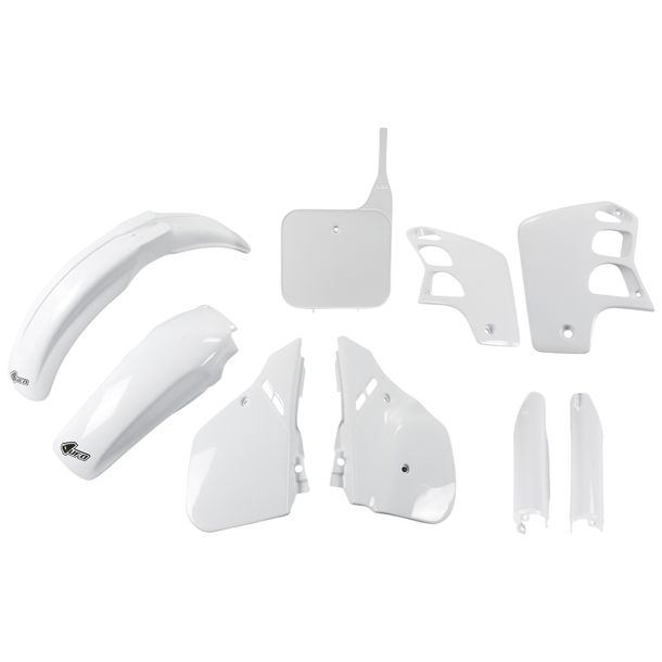 UFO PLAST 9-piece Fairing Kit Plastic Fairing Set with Fork Guards for Honda CR R 500 ccm Bj. 1989 - 1990
