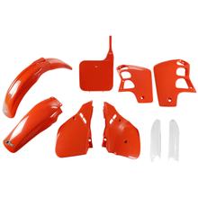 Kit de carénage UFO PLAST 9 pièces, ensemble de carénage en plastique avec protection de fourche pour Honda CR R 500 ccm Année de fabrication 1989 - 1990