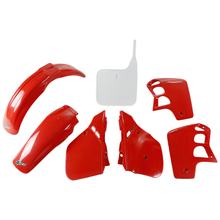 Kit de carénage UFO PLAST 7 pièces, ensemble de carénage en plastique pour Honda CR R 500 ccm Année de fabrication 1989 - 1990