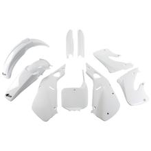 Kit de carénage UFO PLAST 9 pièces - Ensemble de carénage en plastique avec protection de fourche pour Honda CR R 250 ccm Année de fabrication 1997 - 1999