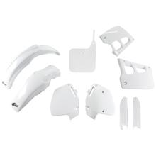 Kit de carenado UFO PLAST 9 piezas. Juego de carenado de plástico con protección de horquillas para Honda CR R 250 ccm Año de fabricación 1990 - 1991