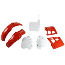 Kit de carenado UFO PLAST 7 piezas. Juego de carenado de plástico para Honda CR R 250 ccm Año 1990 - 1991