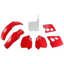 Kit de carenado UFO PLAST 7 piezas. Juego de carenado de plástico para Honda CR R 250 ccm Año 1990 - 1991