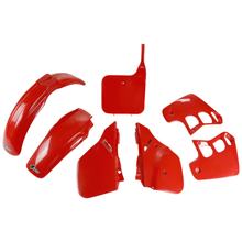 Kit de carenado UFO PLAST 7 piezas. Juego de carenado de plástico para Honda CR R 125 ccm Año de fabricación 1989 - 1990
