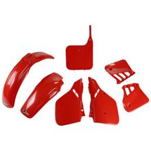 Kit de carénage UFO PLAST 7 pièces, jeu de carénage en plastique pour Honda CR R 125 ccm Année de fabrication 1987 - 1988
