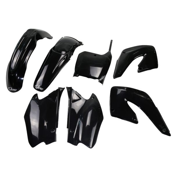 Kit de carenado UFO PLAST 7 piezas Juego de carenado de plástico para Honda CR R 125 / 250 ccm Año 2000 - 2001