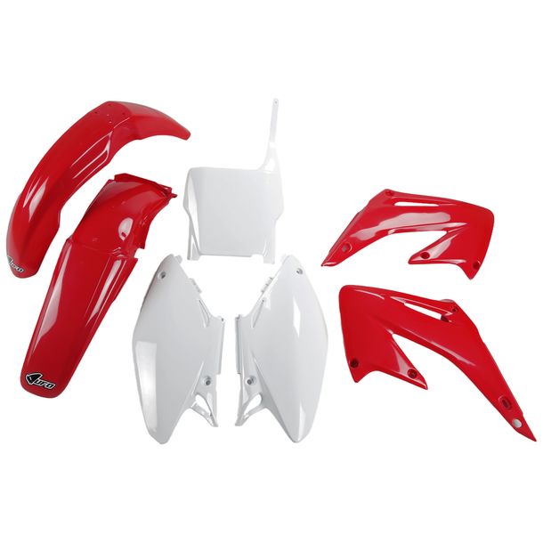 Verkleidungskit UFO PLAST 7-teilig Verkleidungssatz Kunststoff für Honda CR R 125 / 250 ccm Bj. 2004