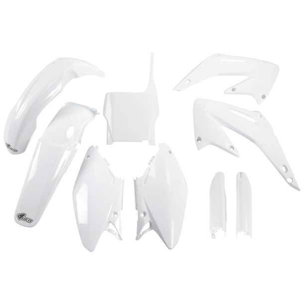 Verkleidungskit UFO PLAST 9-teilig Verkleidungssatz Kunststoff mit Gabelschutz für Honda CR R 125 / 250 ccm Bj. 2005 - 2007