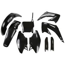 UFO PLAST Verkleidungkit 9-delig Verkleidingsset Kunststof met vorkbeschermers voor Honda CR R 125 / 250 ccm Baujahr 2005 - 2007
