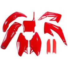 UFO PLAST Verkleidungkit 9-delig Verkleidingsset Kunststof met vorkbeschermers voor Honda CR R 125 / 250 ccm Baujahr 2005 - 2007