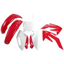 Sada plastových dílů kapotáže UFO PLAST 7-dílná, pro Honda CRF R 250 ccm Bj. 2004 - 2005