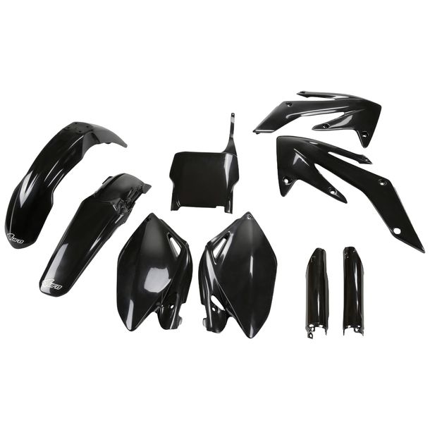 Verkleidungskit UFO PLAST 9-teilig Verkleidungssatz Kunststoff mit Gabelschutz für Honda CRF R 250 ccm Bj. 2006 - 2007