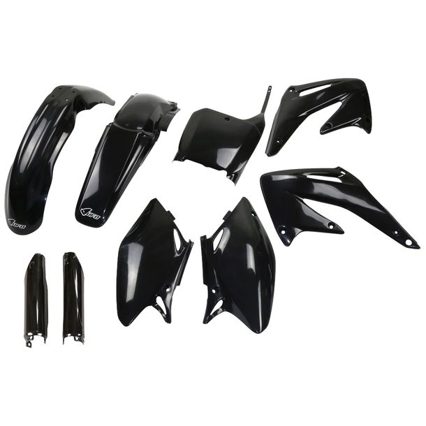 Verkleidungskit UFO PLAST 9-teilig Verkleidungssatz Kunststoff mit Gabelschutz für Honda CRF R 450 ccm Bj. 2002 - 2003