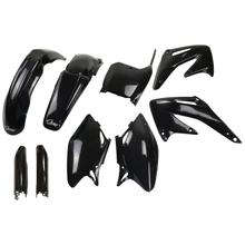 Kit obložení UFO PLAST 9-dílná sada obložení z plastu s krytem vidlic pro Honda CRF R 450 ccm Bj. 2002 - 2003