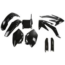 Sada plastových dílů karoserie UFO PLAST 9-dílná, včetně krytu vidlic pro Honda CRF R 450 ccm Bj. 2005 - 2006