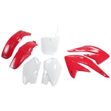 Kit de carénage UFO PLAST 7 pièces Jeu de carénage en plastique pour Honda CR R 85 ccm Année de fabrication 2003 - 2008