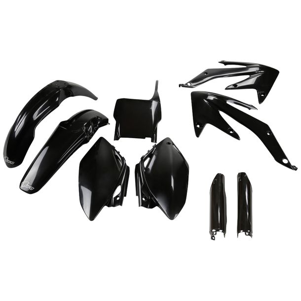 Verkleidungskit UFO PLAST 9-teilig Verkleidungssatz Kunststoff mit Gabelschutz für Honda CRF R 450 ccm Bj. 2007