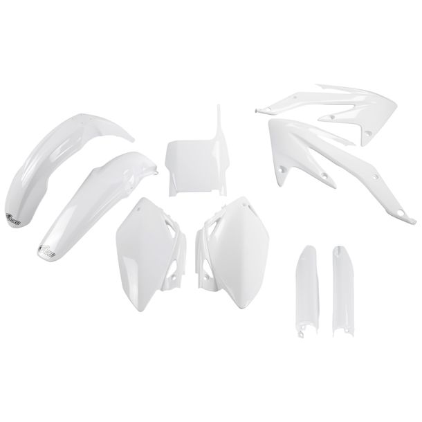 Kit carenatura UFO PLAST 9 pezzi. Set carenatura in plastica con parasteli per Honda CRF R 450 ccm Anno 2007