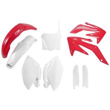 Kit obložení UFO PLAST 9-dílná sada obložení plast s krytem vidlic pro Honda CRF R 250 ccm Bj. 2008 - 2009