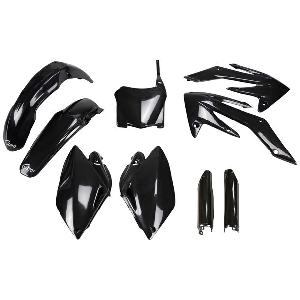 Verkleidungskit UFO PLAST 9-teilig Verkleidungssatz Kunststoff mit Gabelschutz für Honda CRF R 250 ccm Bj. 2008 - 2009