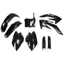 Kompletní sada plastových dílů UFO PLAST 9-dílná, včetně krytu vidlice pro Honda CRF R 250 ccm, ročníky výroby 2008 - 2009