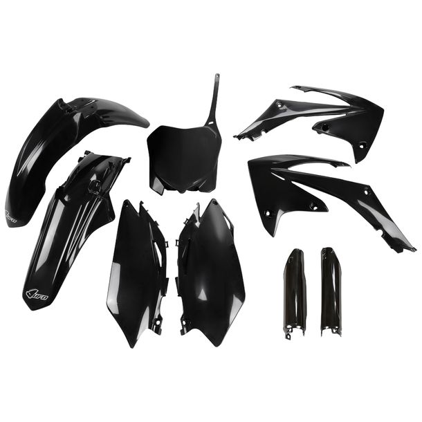 Verkleidungskit UFO PLAST 9-teilig Verkleidungssatz Kunststoff mit Gabelschutz für Honda CRF R 250 / 450 ccm Bj. 2009 - 2010