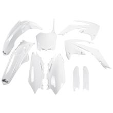 Kompletní sada plastových dílů UFO PLAST 9-dílná, včetně krytu vidlic pro Honda CRF R 250 / 450 ccm, ročníky 2009 - 2010