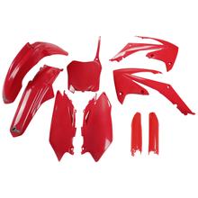 Kompletní sada plastových dílů UFO PLAST 9-dílná, včetně krytu vidlic pro Honda CRF R 250 / 450 ccm, ročníky 2009 - 2010