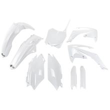 Kit de carenado UFO PLAST 9 piezas, juego de carenado de plástico con protección de horquillas para Honda CRF R 250 / 450 ccm Año 2011 - 2013