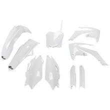 UFO PLAST kuipkit 9-delig Kuipsest kunststof met vorkbescherming voor Honda CRF R 250 / 450 ccm Bj. 2011 - 2013