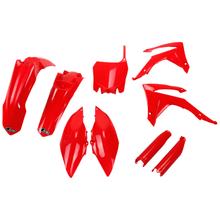 Bekledingskit UFO PLAST 9-delig Bekledingsset Kunststof met vorkbescherming voor Honda CRF R 250 / 450 ccm Bj. 2013 - 2017
