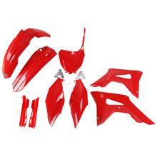 Kit opláštění UFO PLAST 9-dílná sada opláštění z plastu s krytem vidlic pro Honda CRF R RX 250 / 450 ccm Bj. 2017 - 2021
