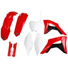 Kit de carenado UFO PLAST 9 piezas. Juego de carenado de plástico con protección de horquilla para Honda CRF R X RX 250 / 450 ccm Año de fabric. 2017 - 2021