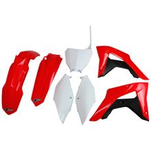 Kit de carenado UFO PLAST 7 piezas Juego de carenado de plástico para Honda CRF R X RX 250 / 450 ccm Año 2017 - 2021