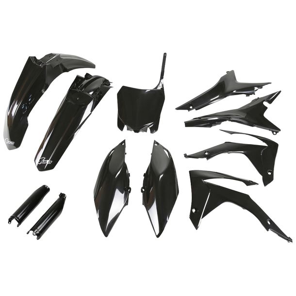 Kit carenatura UFO PLAST 11 pezzi Set carenatura in plastica con protezione forcella per Honda CRF R 250 / 450 ccm Anno di costruzione 2013 - 2017