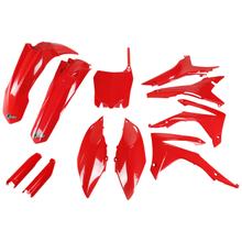 Kit de carenado UFO PLAST 11 piezas. Set de carenado de plástico con protección para horquilla para Honda CRF R 250 / 450 ccm Año de fabricación 2013 - 2017