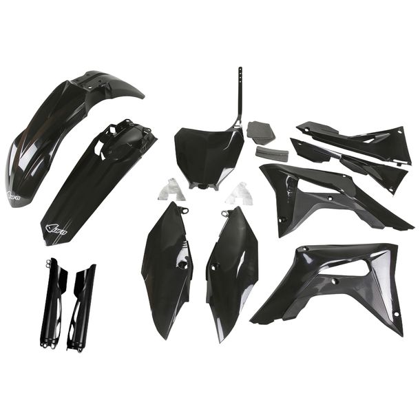 Verkleidungskit UFO PLAST 11-teilig Verkleidungssatz Kunststoff mit Gabelschutz für Honda CRF R RX 250 / 450 ccm Bj. 2017 - 2021