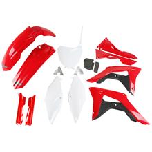 Sada plastových dílů karoserie UFO PLAST 11-dílná, sada krytů z plastu s krytem vidlic pro Honda CRF R RX 250 / 450 ccm Bj. 2017 - 2021