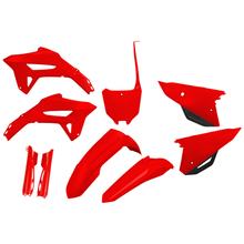 Sada krytů UFO PLAST 9-dílná, krycí kit plast s ochranou vidlic pro Honda CRF R X RX 250 / 450 ccm Bj. 2021 - 2024