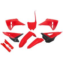 Kit carenatura UFO PLAST 9 pezzi Set carenatura in plastica con protezione forcella per Honda CRF R X RX 250 / 450 ccm Anno 2025 - 2026
