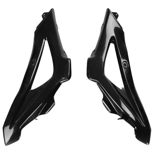 Carenado de radiador UFO PLAST 2 piezas. Cubierta para radiador Husqvarna TC TE 250 - 510 ccm Año 2008 - 2010