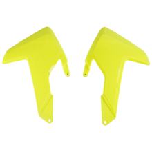 Cache-radiateur UFO PLAST 2 pièces Couverture de radiateur pour Husqvarna FC FE TE TX 125 - 450 ccm Année de fabrication 2016 - 2019