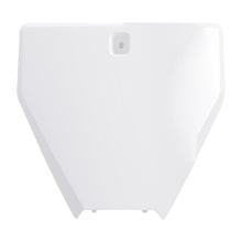 Plaque de numéro de départ UFO PLAST Carénage Plaque de numéro avant pour Husqvarna FC TC 125 - 450 ccm Bj. 2016 - 2022