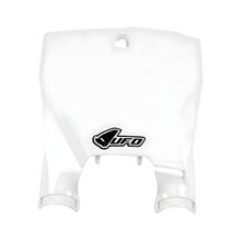 Platine de numéro de course UFO PLAST Carénage Plaque avant de numéro pour Husqvarna FC TC 125 - 450 ccm Année de fabrication 2016 - 2022