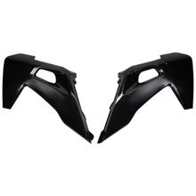 Cache radiateur UFO PLAST 2 pièces, couvercle de radiateur pour Husqvarna FC TE TC FE 125 - 501 ccm Année de fabrication 2019 - 2023