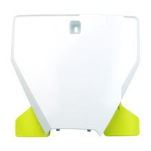 Plaque de numéro UFO PLAST, carénage plaque avant pour Husqvarna FC TC 125 - 450 ccm Année de construction 2019 - 2022