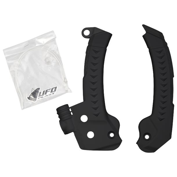 Protectores de chasis UFO PLAST 2 piezas Cubierta de marco para Husqvarna FC FE 125 - 501 ccm Año 2023 - 2026
