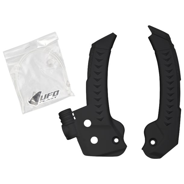 Protège-cadre UFO PLAST 2 pièces, Couverture de cadre de carénage pour Husqvarna FC FX TC TE 125 - 450 ccm Année de fabrication 2025 - 2026