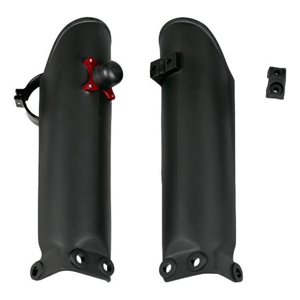 Protège-fourreaux UFO PLAST 2 pièces Carénage Couvercle de fourche pour Husqvarna TC 65 ccm Année de construction 2024 - 2025